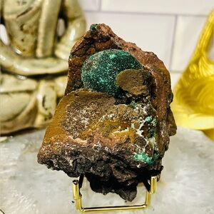 Botryoidal Druzy Malachite